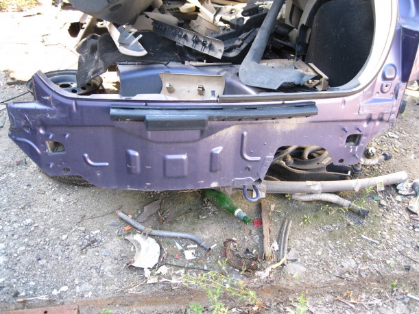 Ford Fiesta 2002-2008 Задняя панель